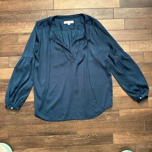 LOFT Deep Blue Blouse